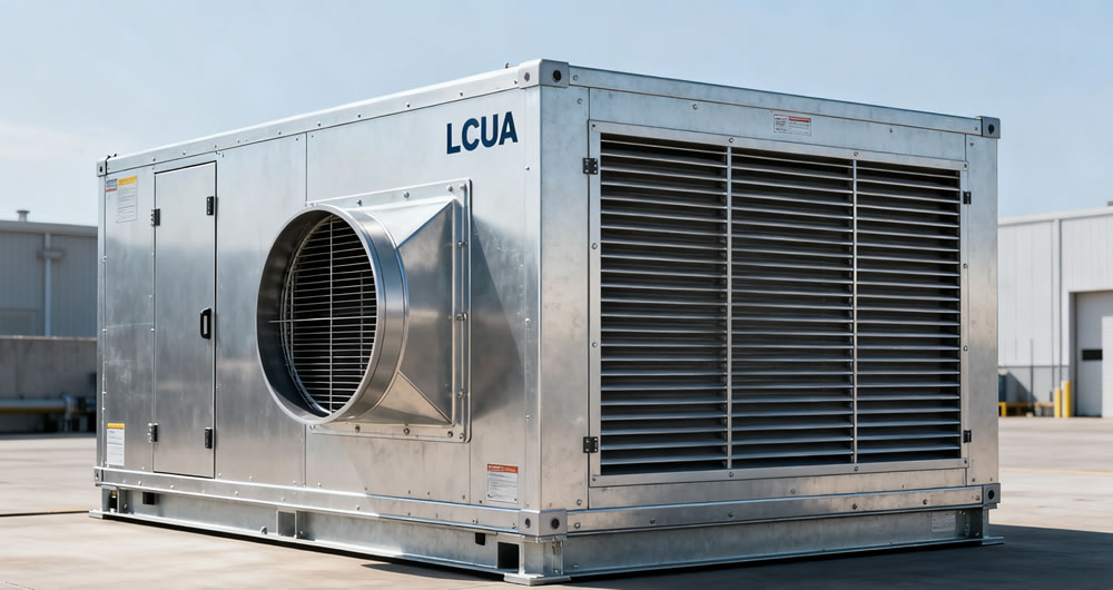 单风口 L 型 CUA 箱式机组